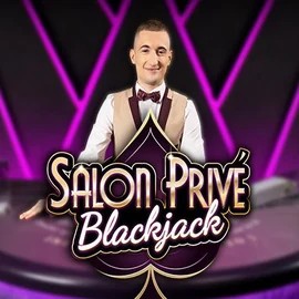 Blackjack Salon Privé online game logo by Ezugi on fortunecasino.sk