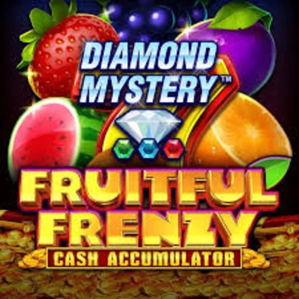 Official Slots logo: Diamond Mystery Fruitful Frenzy Cash Accumulator by Greentube at Fortune Casino