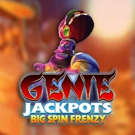 Jackpots logo of Genie Jackpots: Big Spin Frenzy from Blueprint Gaming at Fortune Casino