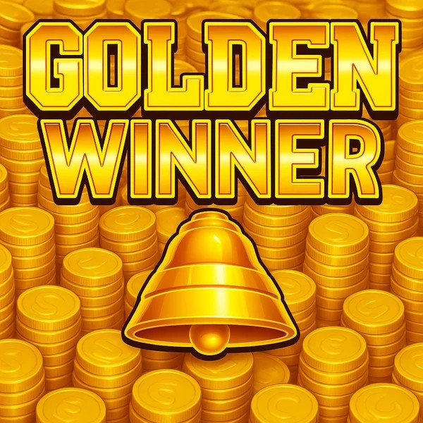 Golden Winner slot logo by Inspired Gaming at Fortune Casino